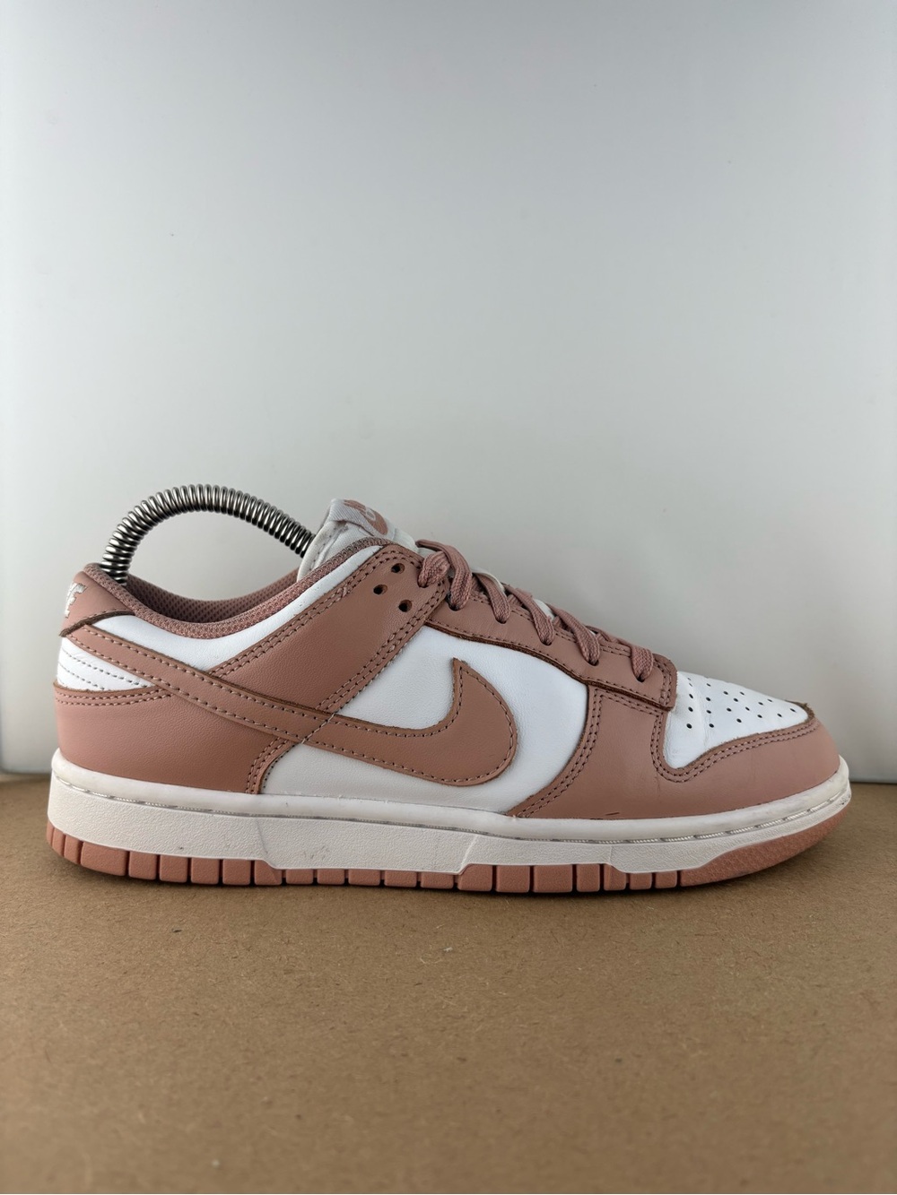 Nike Dunks Low Women's White/Rose Pink Whisper Size 7.5 DD1503-118 - Picture 3 of 9